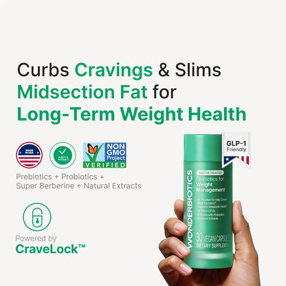 Probiotics for Weight Management - Supports GLP-1 Journey