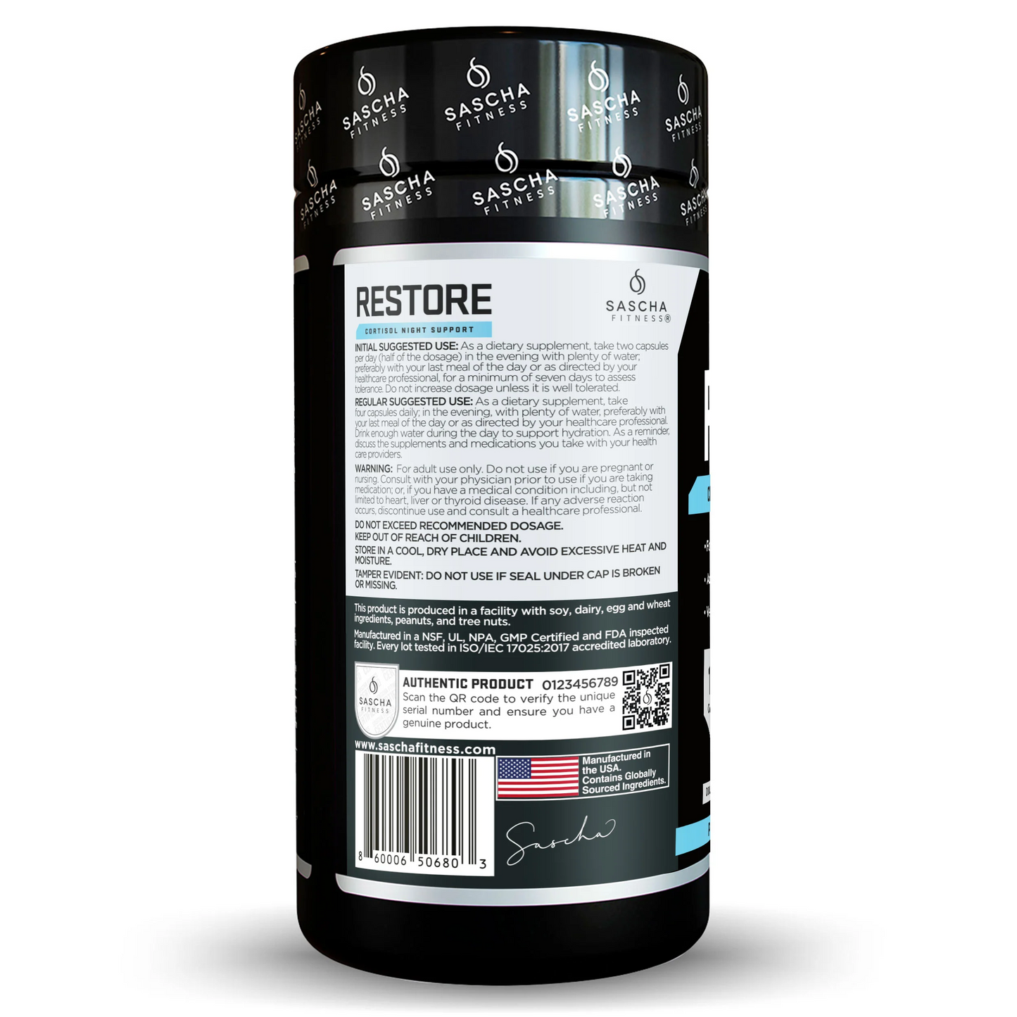 RESTORE Cortisol Night Support